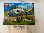 Lego 60369 – Mobile Police dog training - Nieuw & Geseald, Ophalen of Verzenden, Nieuw, Complete set, Lego