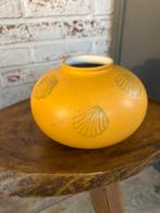 Prachtige gele vintage vaas van West Germany 690/12, Antiek en Kunst, Ophalen of Verzenden