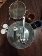 Keukenartikelen Set - Vergiet, Lepel, Kopjes & Meer, Ophalen, Gebruikt