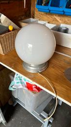 Vintage tafellamp, Huis en Inrichting, Lampen | Tafellampen, Glas, Gebruikt, Vintage, Ophalen