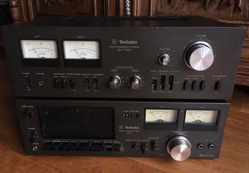 Technics Versterker SU-7700K-XG en Cassettedeck RS-615US, Audio, Tv en Foto, Stereo-sets, Gebruikt, Cassettedeck, Overige merken