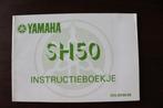 Yamaha SH50 1987 scooter instructie boekje, Ophalen of Verzenden, Gebruikt