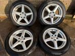 Winterbanden peugeot 308 met Velgen 205/55 R16, Gebruikt, 16 inch, Banden en Velgen, Personenwagen