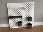 Ikea Skadis pegboard met accessoires, Huis en Inrichting, Ophalen, Zo goed als nieuw