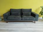 donkergroene 2-zits bank, Ophalen, 150 tot 200 cm, Tweepersoons, 75 tot 100 cm