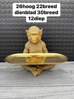 apen beeld (chimpansee dienblad), Woondecoratie eindhoven, Nieuw, Ophalen of Verzenden, Woondecoratie eindhoven