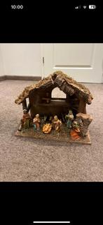 Kerststal 39 cm breed, Diversen, Kerst, Ophalen of Verzenden, Zo goed als nieuw