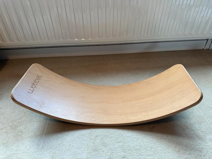 Wobbel original, grijs vilt, Kinderen en Baby's, Speelgoed | Hobbelfiguren, Gebruikt, Ophalen of Verzenden