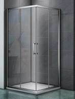 Douchecabine Sealskin 100x100 cm profielkleur rvs, Ophalen of Verzenden, Nieuw, Rvs, Douche