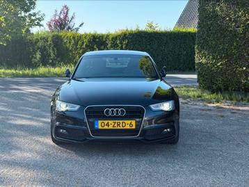 Audi A5 1.8 Tfsi 170 pk  sLine  2013 Zwart beschikbaar voor biedingen