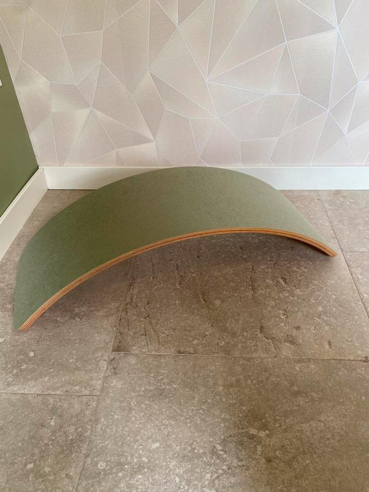 Wobbel Original Pro - Bos groen vilt (nieuwstaat), Kinderen en Baby's, Speelgoed | Hobbelfiguren, Gebruikt, Ophalen