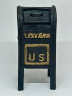 Gietijzer - Letters US - Air Mail - miniatuur brievenbus, Ophalen of Verzenden