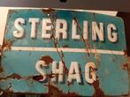 Sterling Shag Reclamebord - Vintage Decoratie, Antiek en Kunst, Ophalen of Verzenden