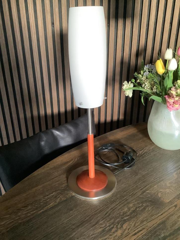 Penta Srl Panona vintage lamp, Huis en Inrichting, Lampen | Tafellampen, Zo goed als nieuw, 50 tot 75 cm, Glas, Ophalen