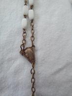 Vintage rozenkrans wit glans II, Ophalen of Verzenden