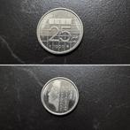 Nikkel kwartje 1999 25 cent nederland florijnen, Postzegels en Munten, Munten | Nederland, Ophalen of Verzenden, Koningin Beatrix