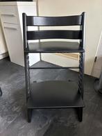 Stokke Tripp Trapp zwart orgionele staat, Kinderen en Baby's, Kinderstoelen, Ophalen, Gebruikt, Meegroeistoel, Gordel(s)