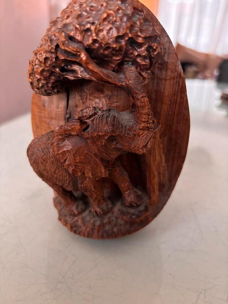 Caleb Samhere is een beeldhouwer uit Zimbabwe,, Antiek en Kunst, Kunst | Beelden en Houtsnijwerken, Ophalen of Verzenden