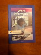 Word informatievaardig!, Boeken, Ophalen of Verzenden, Zo goed als nieuw, Overige wetenschappen