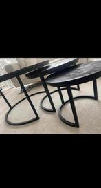 Salon tafel, Huis en Inrichting, Tafels | Salontafels, 50 tot 75 cm, Rond, Ophalen of Verzenden, Zo goed als nieuw