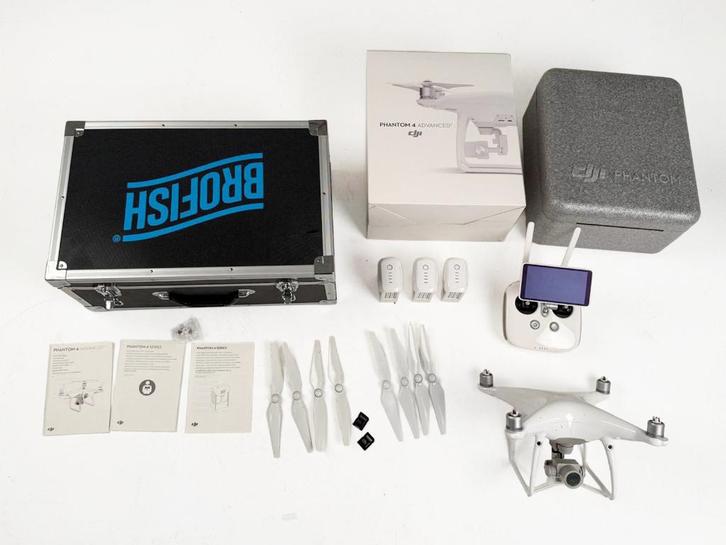 DJI Phantom 4 Advanced compleet met +plus remote GL300E, Audio, Tv en Foto, Drones, Gebruikt, Drone met camera, Ophalen of Verzenden