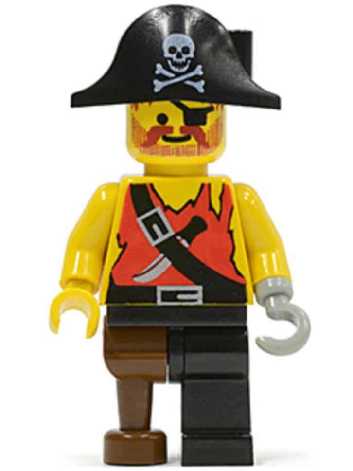 LEGO Minifig Poppetje Pirates pi022, Kinderen en Baby's, Speelgoed | Duplo en Lego, Zo goed als nieuw, Lego, Ophalen of Verzenden