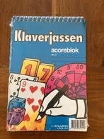 Klaverjassen Scoreblok - Atlanta, Ophalen of Verzenden, Nieuw, Overige typen