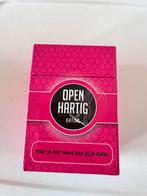 Openhartig - kaartspel - dating, Hobby en Vrije tijd, Gezelschapsspellen | Kaartspellen, Ophalen of Verzenden, Nieuw