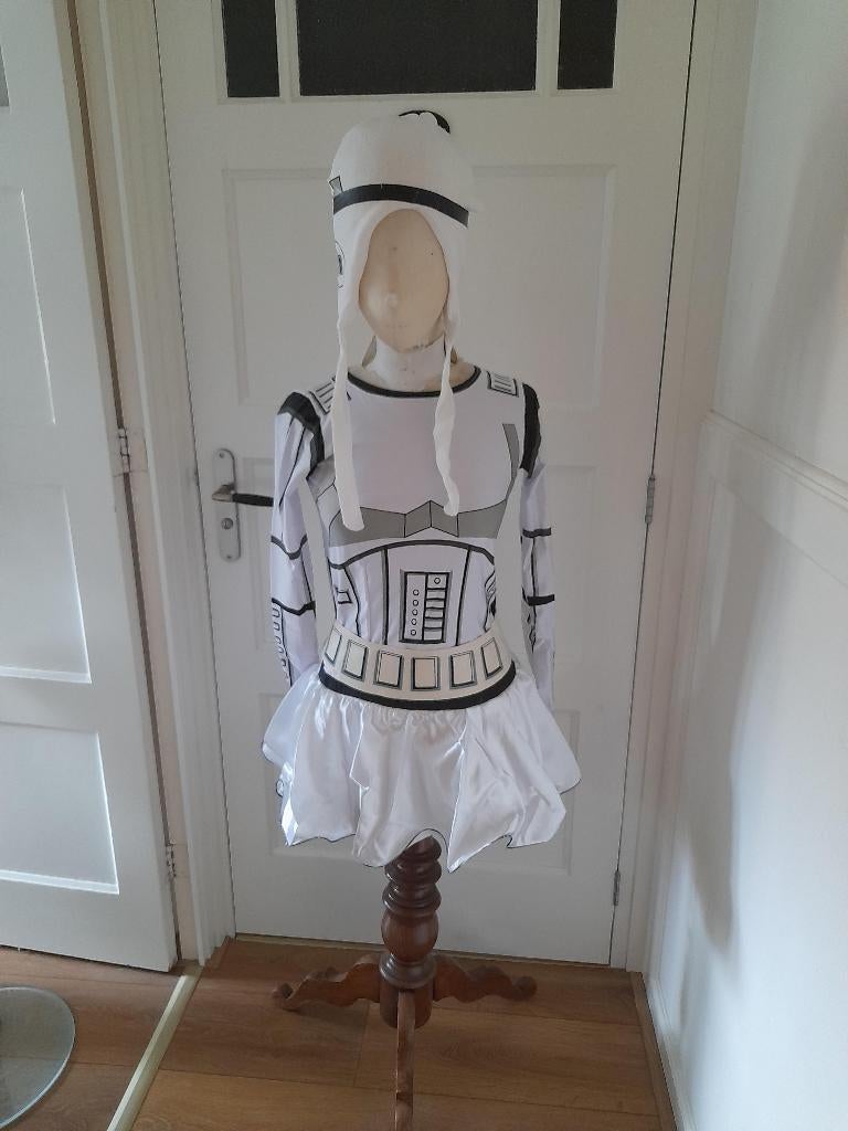 Origineel Star Wars Stormtrooper dames pak maat S, Kleding | Dames, Ophalen of Verzenden, Overige thema's, Kleding, Maat 36 (S)