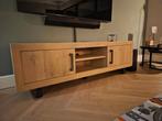 Te koop Eiken TV meubel, Ophalen, 150 tot 200 cm, Eikenhout, Zo goed als nieuw