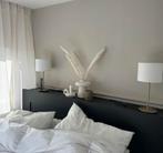 BRIMNES IKEA Hoofdeinde met bergruimte, zwart, 160 cm, Huis en Inrichting, Slaapkamer | Bedden, Ophalen, Gebruikt, Zwart, Tweepersoons