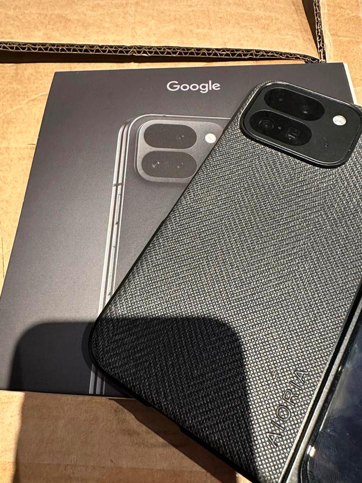 Google Pixel 9 Pro Fold - 512GB - Zwart, Telecommunicatie, Mobiele telefoons | Overige merken, Zo goed als nieuw, Zonder abonnement