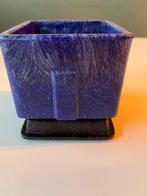 Bloempot A.D. Copier donkerpaars, Antiek en Kunst, Antiek | Glas en Kristal, Ophalen of Verzenden