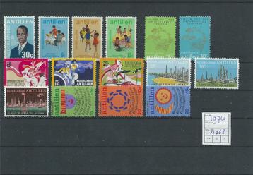 Nederlandse Antillen 1974, Complete jaargang, Postfris. beschikbaar voor biedingen
