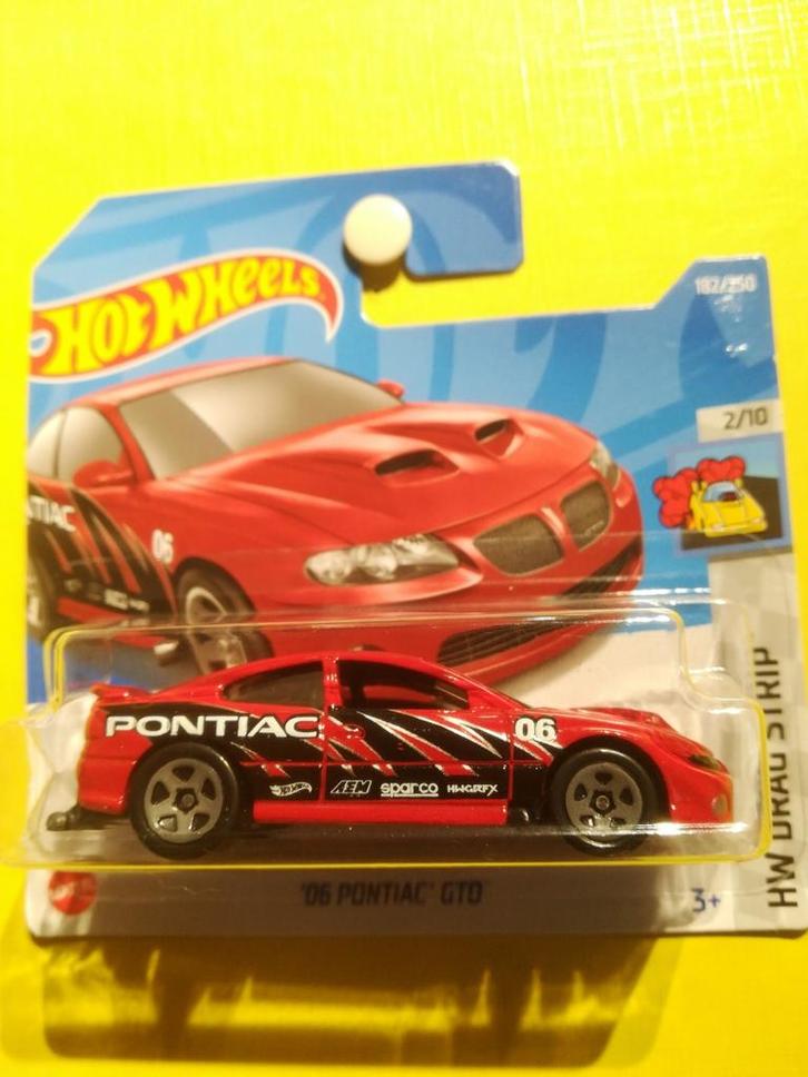 '06 Pontiac GTO Hot Wheels Drag Strip 2023, Hobby en Vrije tijd, Modelauto's | Overige schalen, Nieuw, Auto, Ophalen of Verzenden