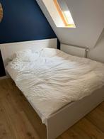 Ikea bedframe, Ophalen, Gebruikt, Wit, Tweepersoons