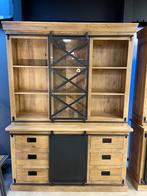 VOORRAAD LEEGVERKOOP BUFFETKAST MANGO CHEFMEUBEL 895 LAATSTE, Ophalen, Bruin, Nieuw, Modern