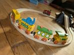 Brio houten treinbaan met trein en diertjes, Kinderen en Baby's, Speelgoed | Houten speelgoed, Ophalen of Verzenden, Overige typen