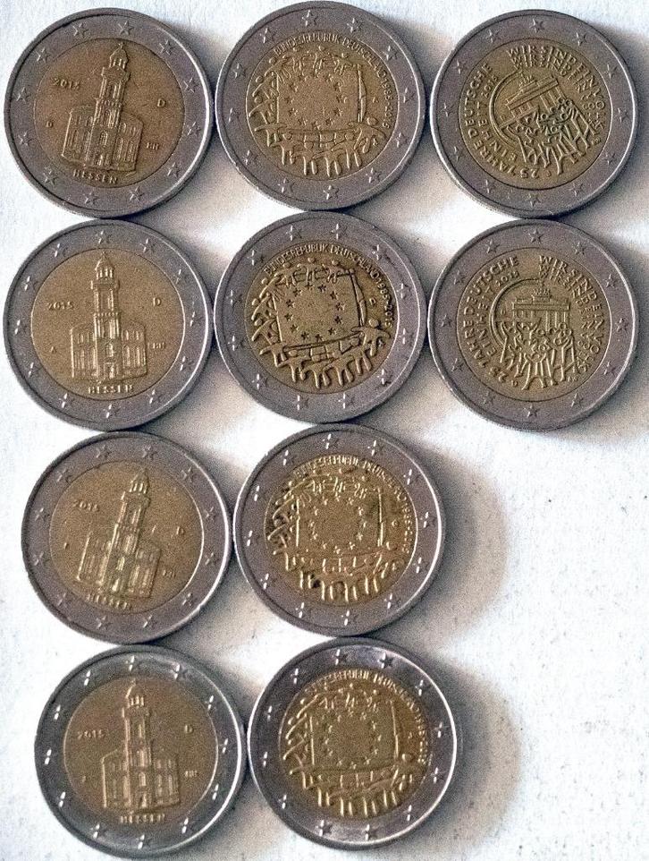 Speciale 2-euro munten Duitsland 2015   , Postzegels en Munten, Munten | Europa | Euromunten, Losse munt, 2 euro, Duitsland, Verzenden