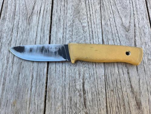Fällkniven F1dz Desert CoS met custom kydex schede, Caravans en Kamperen, Kampeergereedschap, Gebruikt, Ophalen of Verzenden
