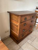 Antieke Eiken Ladekast - Engels Origineel, Huis en Inrichting, Kasten | Dressoirs, Ophalen, Gebruikt, 100 tot 150 cm, Country living