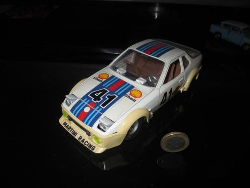 1/24 Porsche 924 Turbo Martini Racing - Mattel Mebetoys, Hobby en Vrije tijd, Modelauto's | 1:24, Gebruikt, Ophalen of Verzenden