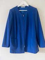 Schitterend jasje van Marina Rinaldi maat 46, Blauw, Maat 46/48 (XL) of groter, Ophalen of Verzenden, Zo goed als nieuw