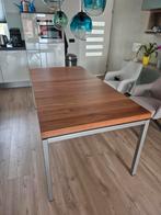 Uitschuifbare Eetkamertafel Bo-concept- Praktisch & Stijlvol, Huis en Inrichting, Tafels | Eettafels, Ophalen, Rechthoekig, Metaal