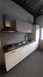 showmodel 270cm met blad-bak-kraan-rugwand-kook-afzuig-koelk, Ophalen