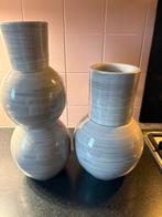 Set van 2 grote Scandinavische keramische vazen NIEUW, Ophalen of Verzenden, Nieuw, Overige kleuren