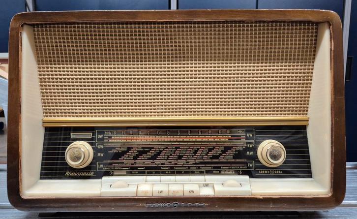 Loewe Opta Rheinperle 5717W Radio - Vintage, Audio, Tv en Foto, Radio's, Gebruikt, Radio, Ophalen