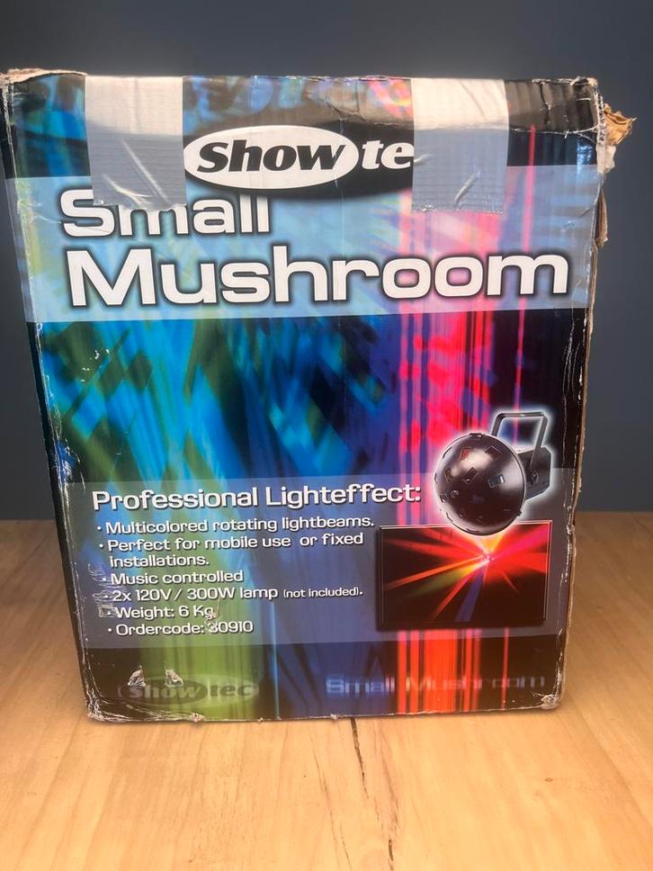 Showtec Small Mushroom Lichteffect, Muziek en Instrumenten, Licht en Laser, Gebruikt, Licht, Geluidgestuurd, Ophalen of Verzenden