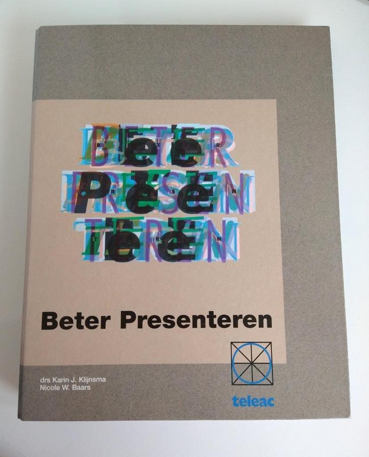 Teleac cursus Beter Presenteren Karin Klijnsma 9789065333742, Boeken, Advies, Hulp en Training, Zo goed als nieuw, Ophalen of Verzenden