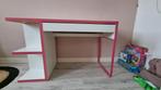 Bureau met roze accenten Ikea, Gebruikt, Ophalen of Verzenden, Bureau